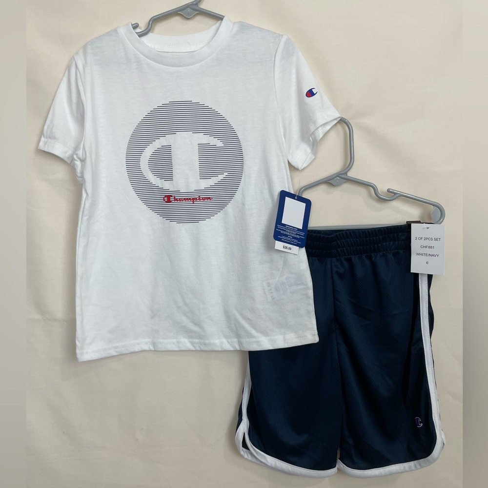 Champion boys 2 piece sets